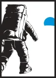 kosmos-niebieski-plakat-40x60-cm