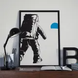 kosmos-niebieski-plakat-42x594-cm-stan-nowy