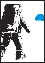 kosmos-niebieski-plakat-594x841-cm