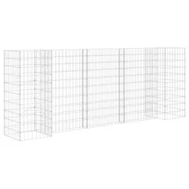 donica-gabionowa-260x40x100-cm-srebrna-stalowa