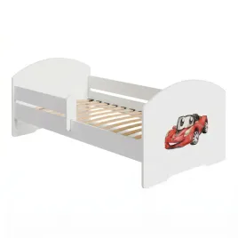 lozko-dzieciece-tapczan-160x80-pojedyncze-barierka-stelaz-biale-auto-luk