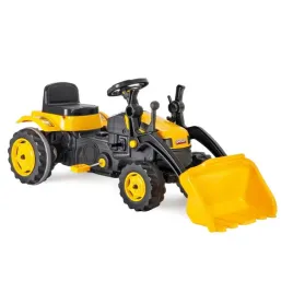 traktorek-dzieciecy-koparka-na-pedaly-ruchome-elementy-stator-zolty