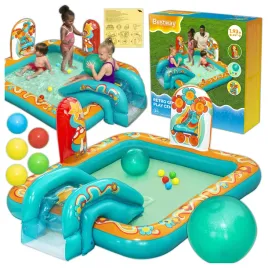 dmuchany-plac-zabaw-zjezdzalnia-zraszacz-pilka-plazowa-pilki-bestway-53164