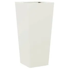 donica-ogrodowa-biala-stal-35x35x75-cm