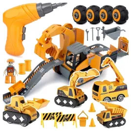 duza-ciezarowka-budowlana-koparka-4w1-zestaw-diy-do-skrecania-rozkrecania