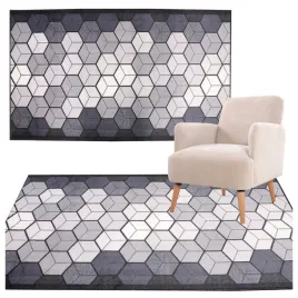 dywan-do-pokoju-dekoracyjny-nowoczesny-wzor-czarno-bialo-szary-100x200-cm