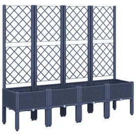 donica-ogrodowa-rattan-szara-160x40x142-cm