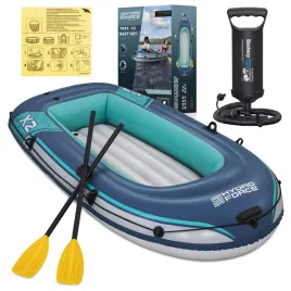 ponton-bestway-61153-niebieski-3-osobowy-232-cm-z-wioslami-i-pompka