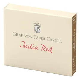naboje-atramentowe-graf-von-faber-castell-india-red-6-szt