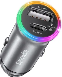 ladowarka-syncwire-do-zapalniczki-samochodowej-usb-c-2-portowa