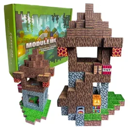 klocki-magnetyczne-piksele-zamek-wieza-300-el-zestaw-klockow-minecraft