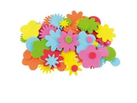 naklejki-z-pianki-kwiatki-72szt