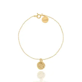 bransoletka-srebrna-pozlacana-z-mlotkowanym-kolkiem