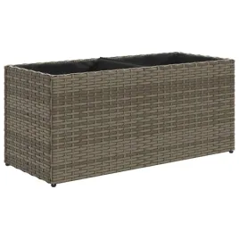 donica-ogrodowa-z-2-wkladami-szara-72x30x32-cm-rattan-pe