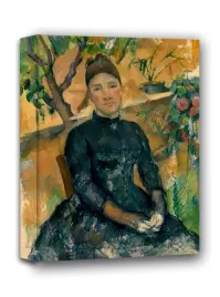 madame-cezanne-in-the-conservatory-paul-cezanne-obraz-na-plotnie-70x