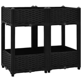 donica-podniesiona-2-poziomowa-czarna-pp-80x40x71-cm