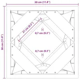 donica-rdzawy-30-x-30-x-75-cm-stan-nowy-dlugosc-75-cm