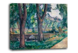 the-pool-at-jas-de-bouffan-paul-cezanne-obraz-na-plotnie-70x50-cm