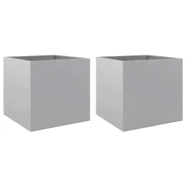 donice-2-szt-srebrne-42x40x39-cm-stal-galwanizowana