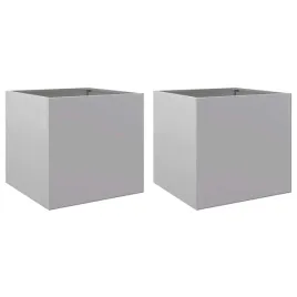 donice-2-szt-srebrne-49x47x46-cm-stal-galwanizowana