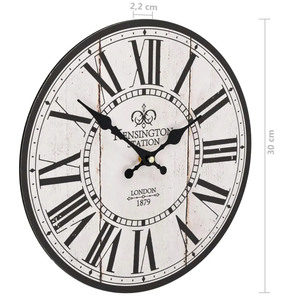 zegar-scienny-retro-mdf-30-cm-bialo-czarny
