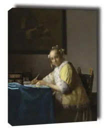 a-lady-writing-a-letter-jan-vermeer-obraz-na-plotnie-20x30-cm