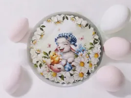 serwetka-do-koszyczka-wielkanoc-30cm-zajaczek-kurczaczki-pisanki-baranek