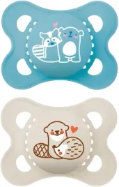 smoczek-dzieciecy-mam-original-2-szt-silikon-skinsoft-2-6m-etui