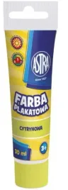 farba-plakatowa-30ml-tuba-astra-cytrynowa