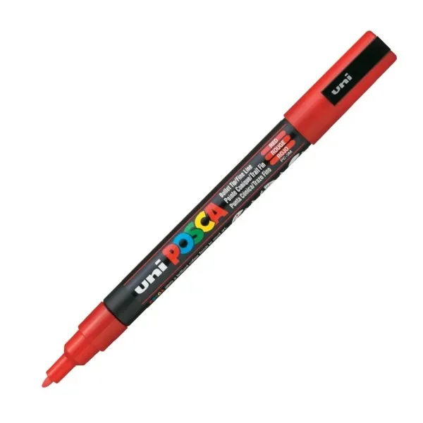marker-posca-pc-3m-czerwony-nr-15