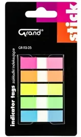 zakladki-indeksujace-grand-gr-113-25-5kol-45x12mm-5x25szt