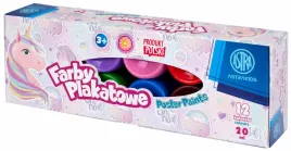 farby-plakatowe-jednorozec-12-kolorow-20ml