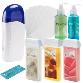 italwax-zestaw-do-depilacji-podgrzewacz-3x-wosk-w-rolce-100ml-paski