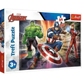 puzzle-trefl-24-elementow-puzzle-24-maxi-w-swiecie-avengersow-trefl