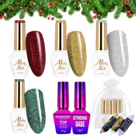 molly-nails-zestaw-swiateczny-4x-lakier-hybrydowy-baza-top-slodkosci-gratis