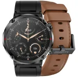 smartwatch-gravity-brazowy-material-paska-skora-naturalna