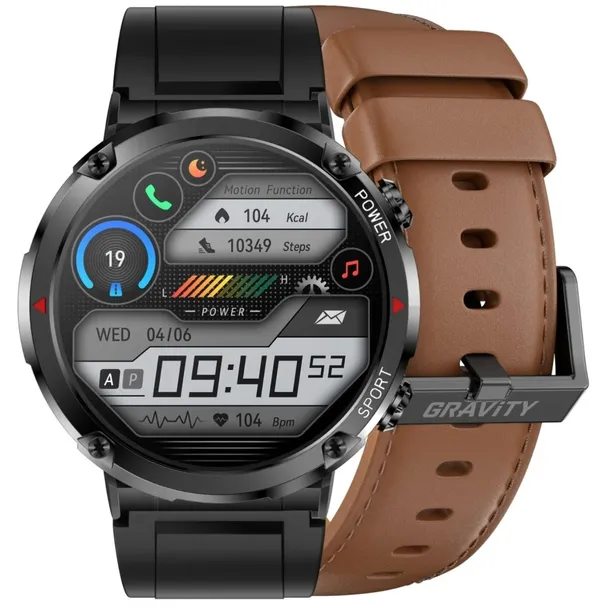 smartwatch-gravity-brazowy-zlacza-brak