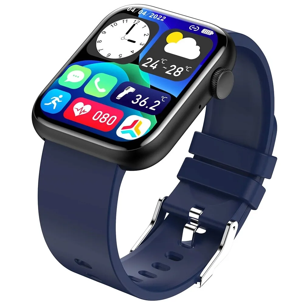 smartwatch-gravity-2-niebieski-material-paska-stal