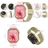 smartwatch-gravity-gt15-zloty-ksztalt-koperty-prostokatna