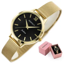 perfect-zegarek-damski-silvia-zloty-bransoletka-mesh-box-grawer
