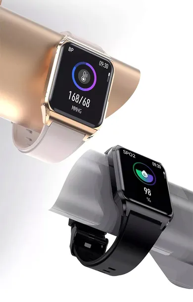 smartwatch-rubicon-e89-rozowy-kolor-koperty-zloty