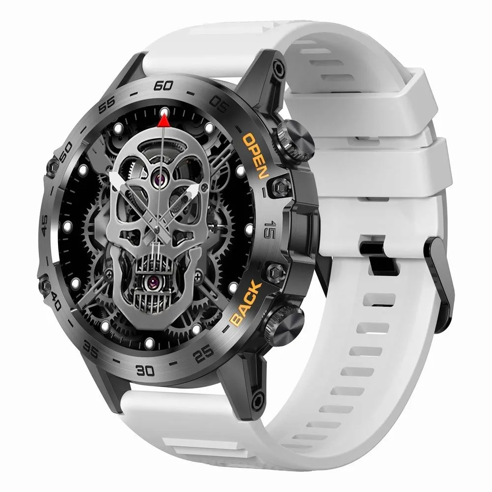 smartwatch-gravity-gt9-bialy-material-paska-guma