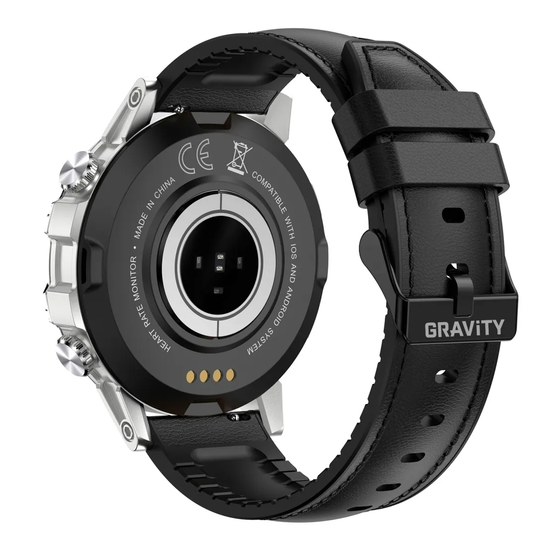 smartwatch-gravity-gt9-czarny-material-paska-skora-naturalna
