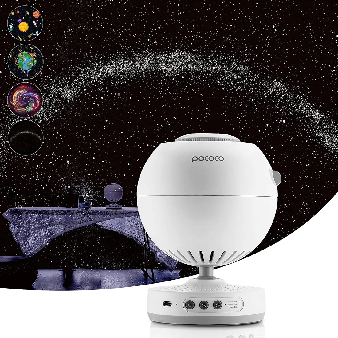 lampka-projektor-izoxis-bialy