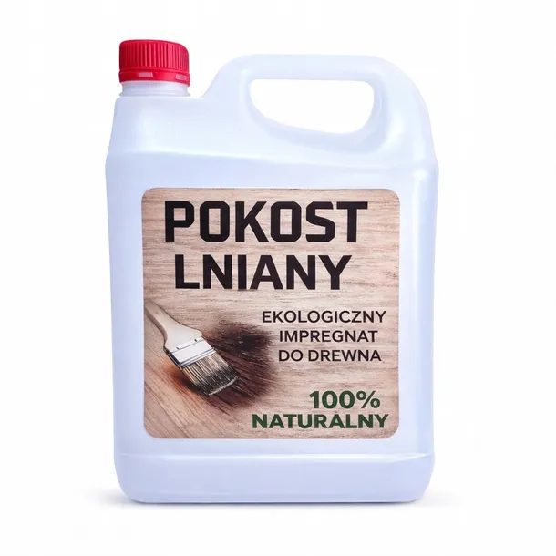 POKOST LNIANY 100% naturalny i ekologiczny impregnat do drewna 20L