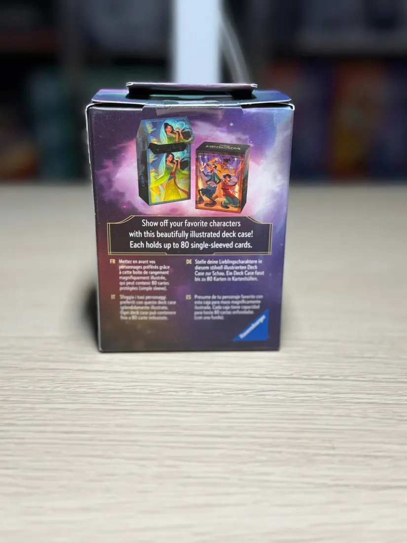 disney-lorcana-fabled-deck-box-mulan-stan-nowy