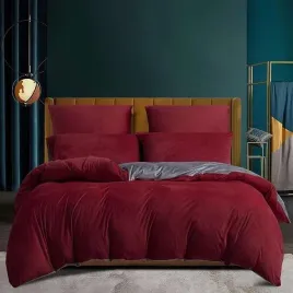 posciel-3-czesciowa-poliester-200x200cm-poszewki-65x65cm-bordowy
