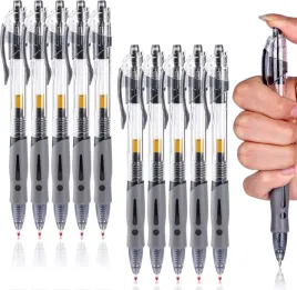 dlugopis-zelowy-automatyczny-kolor-tuszu-czarny-zestaw-10-sztuk