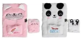 zestaw-pluszowych-notesow-a5-z-klodka-i-a7-mix