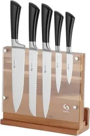 noze-kuchenne-stalowe-rodzaje-5szt-z-drewnianym-uchwytem-magnetycznym